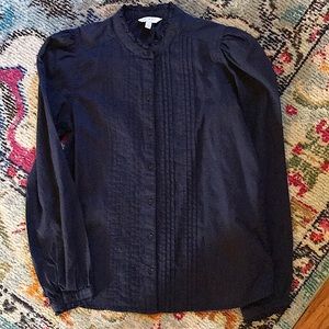 Lucky Brand Claudine Pintuck Shirt